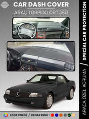 MERCEDES SL R129 (1989-2001) Uyumlu Torpido Örtüsü Araca Özel Ön Göğüs Koruma