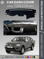 MITSUBISHI L200 (2006-2015) Uyumlu Torpido Örtüsü Araca Özel Ön Göğüs Koruma