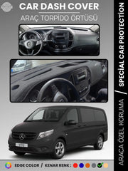 MERCEDES VITO W447 (2014-2023) Uyumlu Torpido Örtüsü Araca Özel Ön Göğüs Koruma