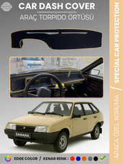 LADA SAMARA KARBİRATÖRLÜ (1990-2004) Uyumlu Torpido Örtüsü Araca Özel Ön Göğüs Koruma