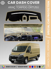 CITROEN JUMPER X290 KASA (2014-2024) Uyumlu Torpido Örtüsü Araca Özel Ön Göğüs Koruma