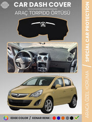 OPEL CORSA D (2006-2014) Uyumlu Torpido Örtüsü Araca Özel Ön Göğüs Koruma
