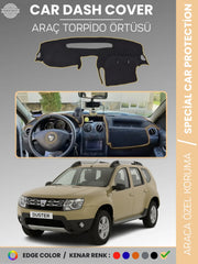 DACIA DUSTER (2015+) Uyumlu Torpido Örtüsü Araca Özel Ön Göğüs Koruma