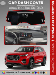Chery Tiggo 8 Pro (2020+) Uyumlu Torpido Örtüsü Araca Özel Ön Göğüs Koruma