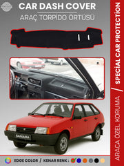 LADA SAMARA ENJEKSİYONLU (1990-2004) Uyumlu Torpido Örtüsü Araca Özel Ön Göğüs Koruma