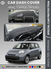 FIAT 500L (2013-2017) Uyumlu Torpido Örtüsü Araca Özel Ön Göğüs Koruma