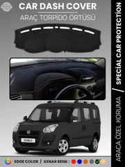 FIAT DOBLO D3 (2009-2013) Uyumlu Torpido Örtüsü Araca Özel Ön Göğüs Koruma