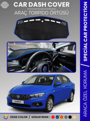 FIAT EGEA (2007-2021) Uyumlu Torpido Örtüsü Araca Özel Ön Göğüs Koruma