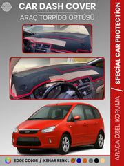 FORD C-MAX UZUN KAPAKLI (2003-2010) Uyumlu Torpido Örtüsü Araca Özel Ön Göğüs Koruma