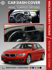 Bmw E39 (2006-2010) Uyumlu Torpido Örtüsü Araca Özel Ön Göğüs Koruma