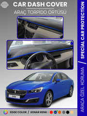 PEUGEOT 508 (2011-2018) Uyumlu Torpido Örtüsü Araca Özel Ön Göğüs Koruma