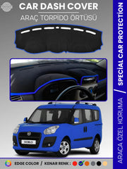 FIAT DOBLO D3 (2013-2015) Uyumlu Torpido Örtüsü Araca Özel Ön Göğüs Koruma