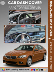 BMW F10 5 SERİSİ (2010-2017) Uyumlu Torpido Örtüsü Araca Özel Ön Göğüs Koruma