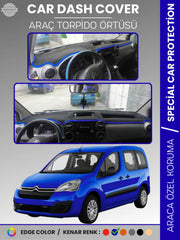 CITROEN BERLİNGO (2008-2017) Uyumlu Torpido Örtüsü Araca Özel Ön Göğüs Koruma