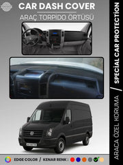 VOLKSWAGEN CRAFTER 1.NESİL LT3 KASA (2012-2019) Uyumlu Torpido Örtüsü Araca Özel Ön Göğüs Koruma