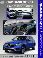 MERCEDES GLC (2015-2020) Uyumlu Torpido Örtüsü Araca Özel Ön Göğüs Koruma