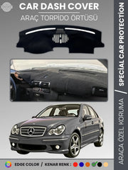 MERCEDES C CLASS W203 (2000-2007) Uyumlu Torpido Örtüsü Araca Özel Ön Göğüs Koruma