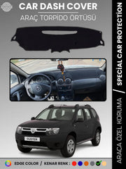 DACIA DUSTER (2009-2013) Uyumlu Torpido Örtüsü Araca Özel Ön Göğüs Koruma