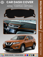 NISSAN X-TRAIL T32 (2014-2021) Uyumlu Torpido Örtüsü Araca Özel Ön Göğüs Koruma