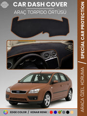FORD FOCUS 2 (2005-2008) Uyumlu Torpido Örtüsü Araca Özel Ön Göğüs Koruma