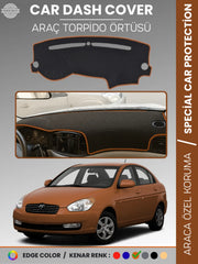 HYUNDAİ ACCENT (2006-2011) Uyumlu Torpido Örtüsü Araca Özel Ön Göğüs Koruma