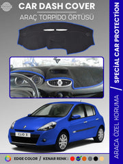 RENAULT CLIO 3 (2009-2014) Uyumlu Torpido Örtüsü Araca Özel Ön Göğüs Koruma