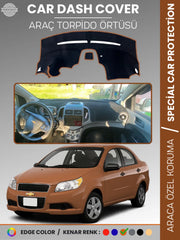 CHEVROLET AVEO (2011-2020) Uyumlu Torpido Örtüsü Araca Özel Ön Göğüs Koruma