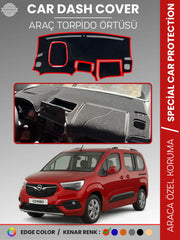 OPEL COMBO E (2018-2025) Uyumlu Torpido Örtüsü Araca Özel Ön Göğüs Koruma