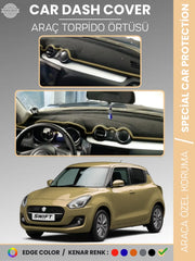 SUZUKI SWİFT (2017-2020) Uyumlu Torpido Örtüsü Araca Özel Ön Göğüs Koruma