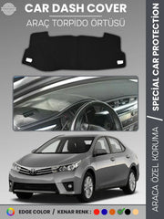 TOYOTA COROLLA E170 (2013-2019) Uyumlu Torpido Örtüsü Araca Özel Ön Göğüs Koruma
