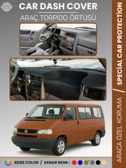 VOLKSWAGEN TRANSPORTER T4 (1990-2003) Uyumlu Torpido Örtüsü Araca Özel Ön Göğüs Koruma