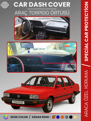 VOLKSWAGEN PASSAT B2 (1981-1988) Uyumlu Torpido Örtüsü Araca Özel Ön Göğüs Koruma