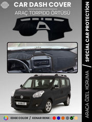 FIAT DOBLO D3 KAPAKLI (2013-2015) Uyumlu Torpido Örtüsü Araca Özel Ön Göğüs Koruma