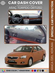 TOYOTA AVENSİS T250 (2003-2008) Uyumlu Torpido Örtüsü Araca Özel Ön Göğüs Koruma