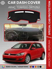 VOLKSWAGEN GOLF 7 (2013-2020) Uyumlu Torpido Örtüsü Araca Özel Ön Göğüs Koruma
