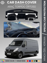 RENAULT MASTER 3 (2010-2021) Uyumlu Torpido Örtüsü Araca Özel Ön Göğüs Koruma