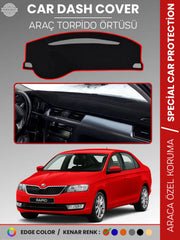 SKODA RAPİD (2013-2017) Uyumlu Torpido Örtüsü Araca Özel Ön Göğüs Koruma