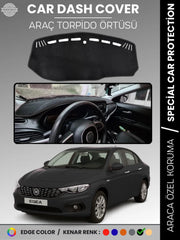 FIAT EGEA (2007-2021) Uyumlu Torpido Örtüsü Araca Özel Ön Göğüs Koruma