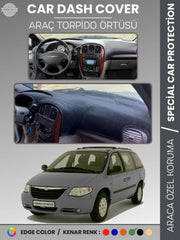 CHRYSLER GRAND VOYAGER (2002-2006) Uyumlu Torpido Örtüsü Araca Özel Ön Göğüs Koruma