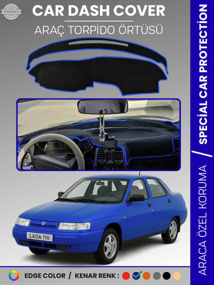LADA 110 VEGA (1995-2007) Uyumlu Torpido Örtüsü Araca Özel Ön Göğüs Koruma