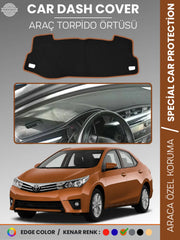TOYOTA COROLLA E170 (2013-2019) Uyumlu Torpido Örtüsü Araca Özel Ön Göğüs Koruma