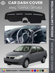 RENAULT SYMBOL 2 AIRBAGLI (2008-2013) Uyumlu Torpido Örtüsü Araca Özel Ön Göğüs Koruma