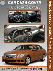 MERCEDES E200 / E220 / E250 / E300 W212 (2009-2016) Uyumlu Torpido Örtüsü Araca Özel Ön Göğüs Koruma