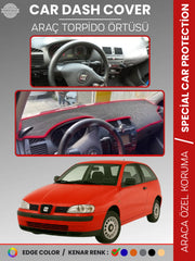 SEAT İBİZA (1998-2001) Uyumlu Torpido Örtüsü Araca Özel Ön Göğüs Koruma