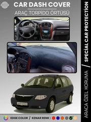 CHRYSLER GRAND VOYAGER (2002-2006) Uyumlu Torpido Örtüsü Araca Özel Ön Göğüs Koruma