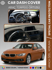 Bmw F30 (2013-2019) Uyumlu Torpido Örtüsü Araca Özel Ön Göğüs Koruma