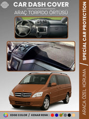 MERCEDES VITO / VIANO W639 (2003-2014) Uyumlu Torpido Örtüsü Araca Özel Ön Göğüs Koruma