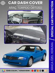MERCEDES SL R129 (1989-2001) Uyumlu Torpido Örtüsü Araca Özel Ön Göğüs Koruma