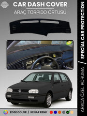 VOLKSWAGEN GOLF 3 MK3 (1991-1998) Uyumlu Torpido Örtüsü Araca Özel Ön Göğüs Koruma