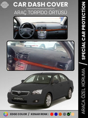 TOYOTA AVENSİS T250 (2003-2008) Uyumlu Torpido Örtüsü Araca Özel Ön Göğüs Koruma